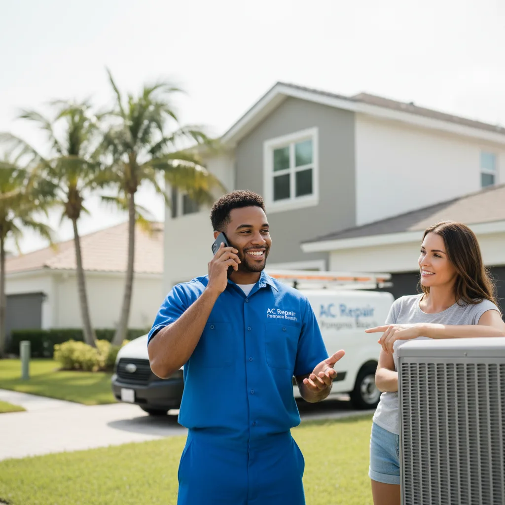 AC Repair Pompano Beach customer support in East Bethany